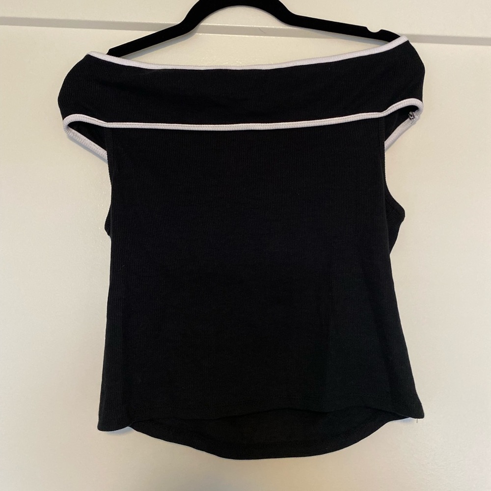 Zara off the shoulder knit top